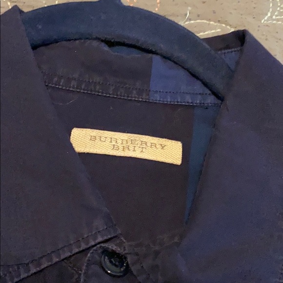 Classic check Burberry Brit Button down